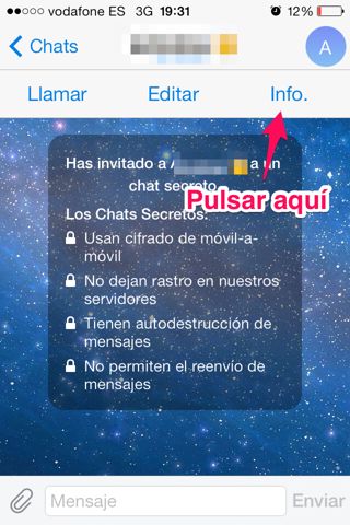 Que es chat secreto en telegram