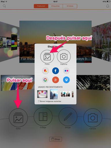 abrir foto marcas de agua con el iPhone