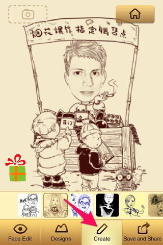 elegir fondo crear una caricatura 5