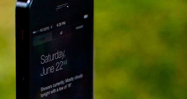 Centro de notificaciones iOS