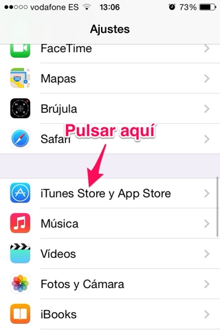pulsar en iTunes Store Evitar descargas 1