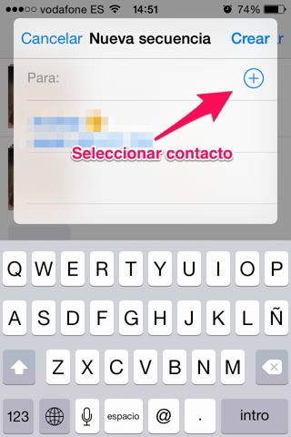 agregar contactos fotos en iCloud 3