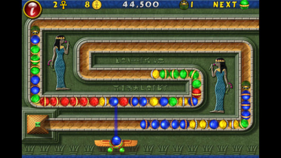 Juego LUXOR juego de bolas para móvil