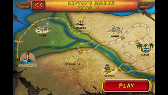 Mapa de fases juego de bolas par iPhone