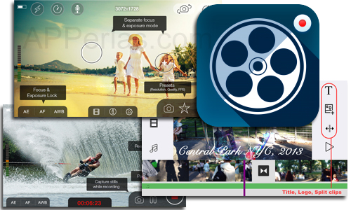 MoviePro APP MoviePro cámara de vídeo para iOS