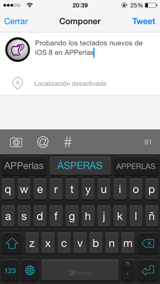 Disfruta de tu nuevo teclado Añadir teclados nuevos iOS 8