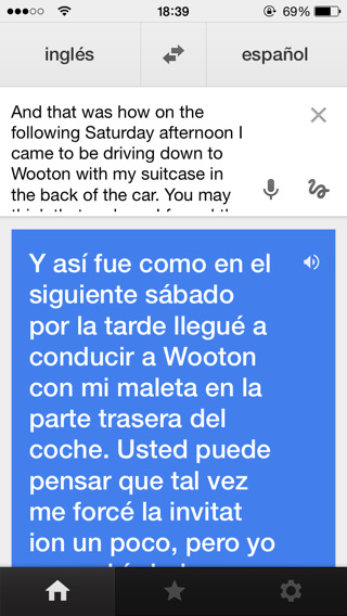 Traducir textos con iPhone y iPad con apps