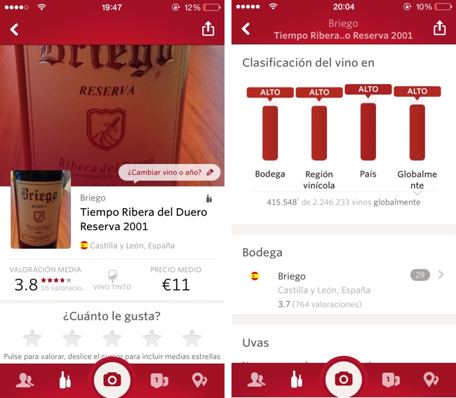 información de vinos información de vinos app