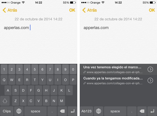 Copiar y pegar contenido en iPhone y iPad