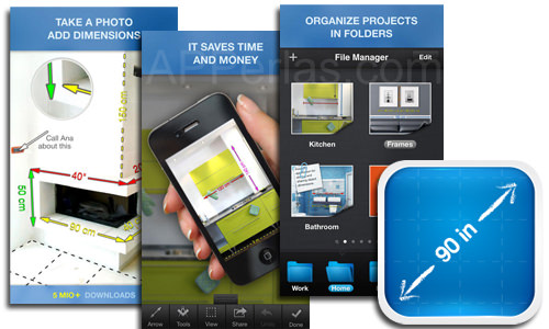 My Measures app para tomar medidas My Measures app para medir distancias