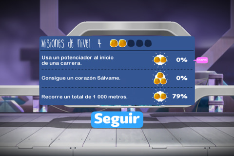 Misiones Run SackBoy! RUN! iPad