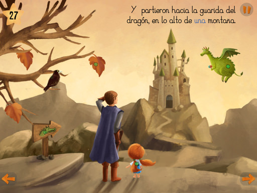 Juego interactivo Cuento interactivo par iPad y iPhone