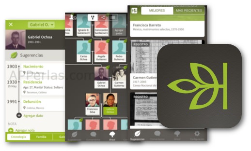 Tu árbol genealógico con la app Ancestry