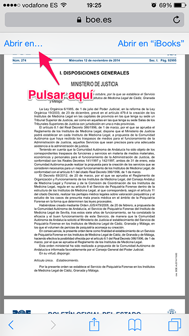 abrir en... PDF desde Safari 1