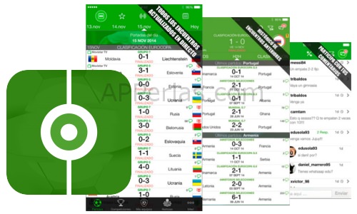 Resultados de fútbol COMPO