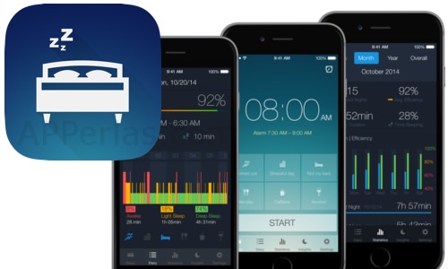 Sleep Better app para analizar el sueño