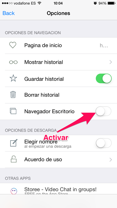escritorio vídeos de Youtube con 1