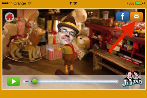 Envíate el MAIL guardar los vídeos de JIBJAB 1