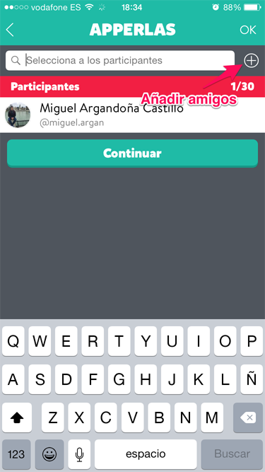 añadir oponentes multijugador en Preguntados 3